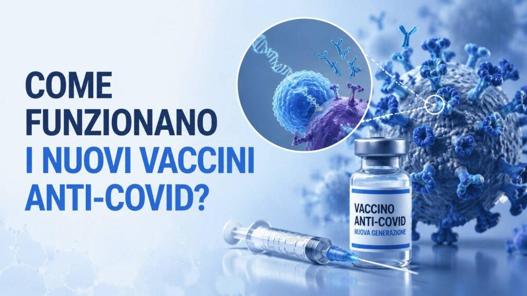Come funzionano i nuovi vaccini anti covid?